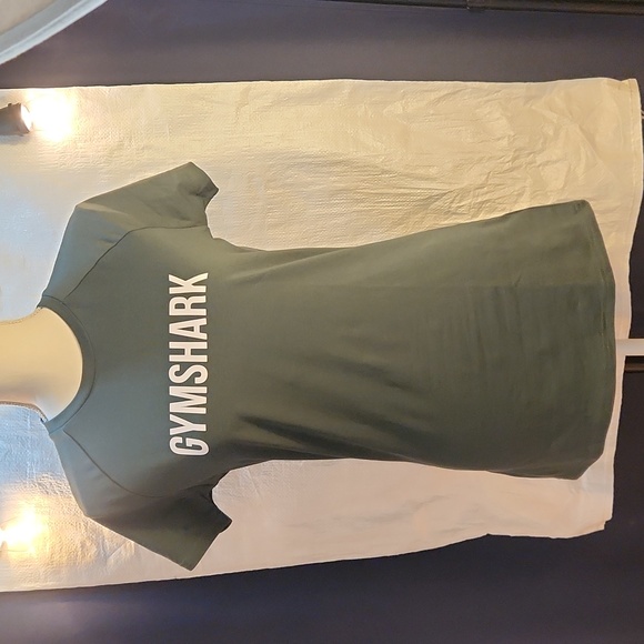 Gymshark Ladies Green Size Small Tee - Picture 4 of 6